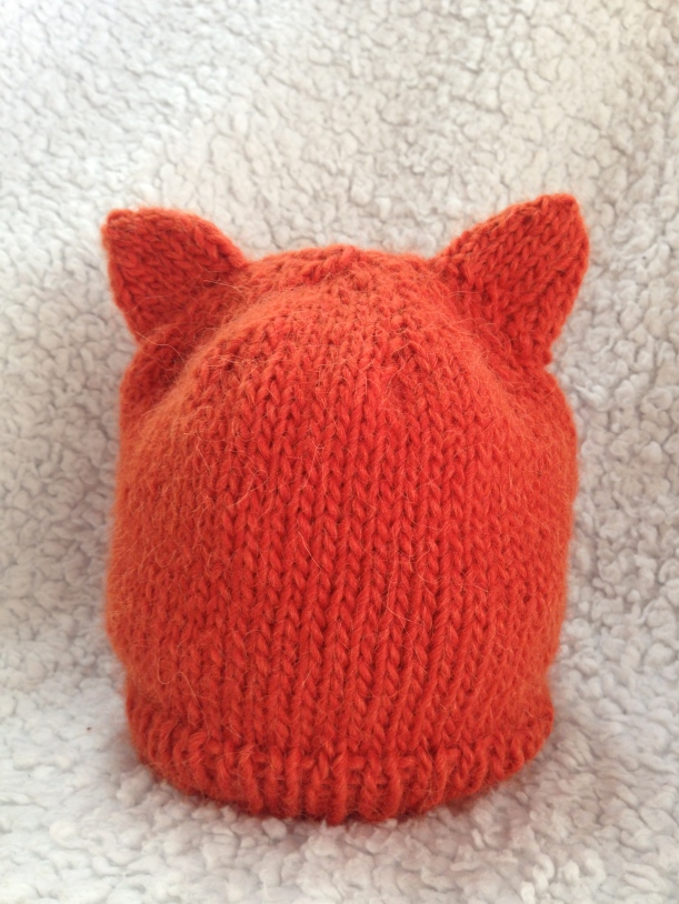Simple Fox Hat -- Free Pattern | Alaska Knit Nat