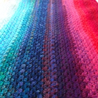 Northern Lights Memory Blanket -- A free crochet pattern