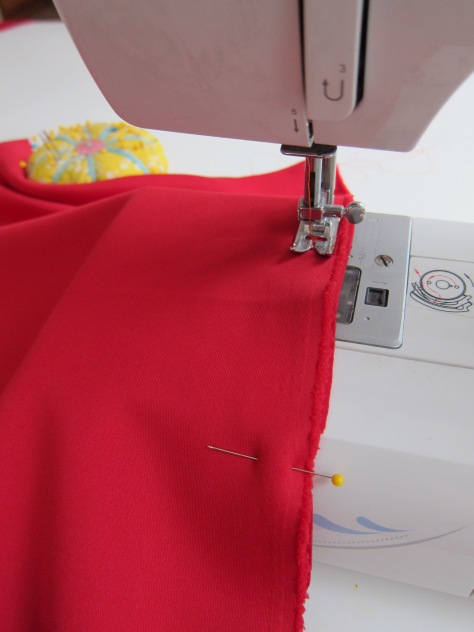 DIY Cassie Skirt - a LuLaRoe sewing hack. Make this cute pencil skirt in under an hour! Pattern from alaskaknitnat.com