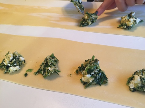 Squash and spinach ravioli | DIY fresh pasta recipe from Alaskaknitnat.com