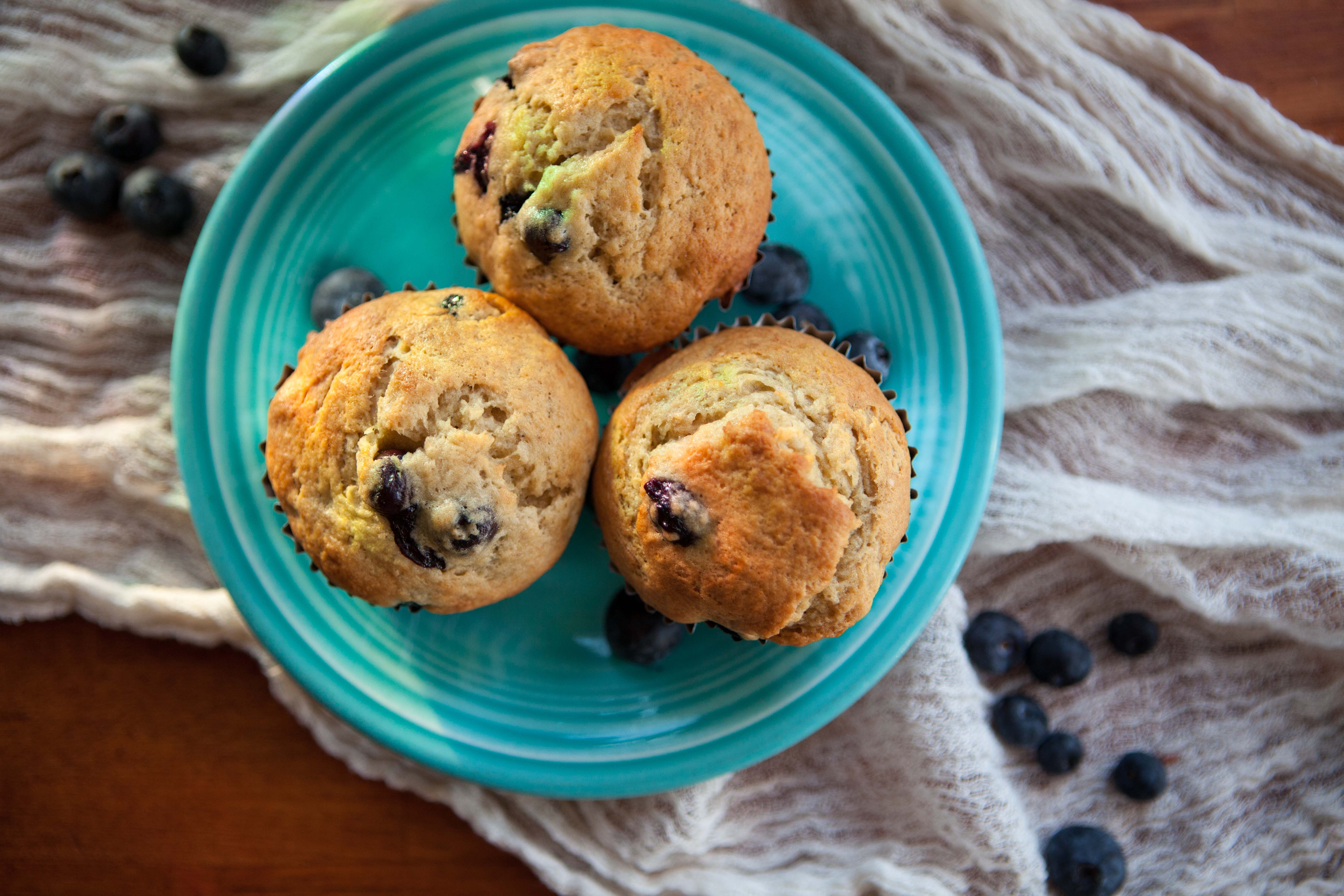 Banana Blueberry Muffins | Alaska Knit Nat